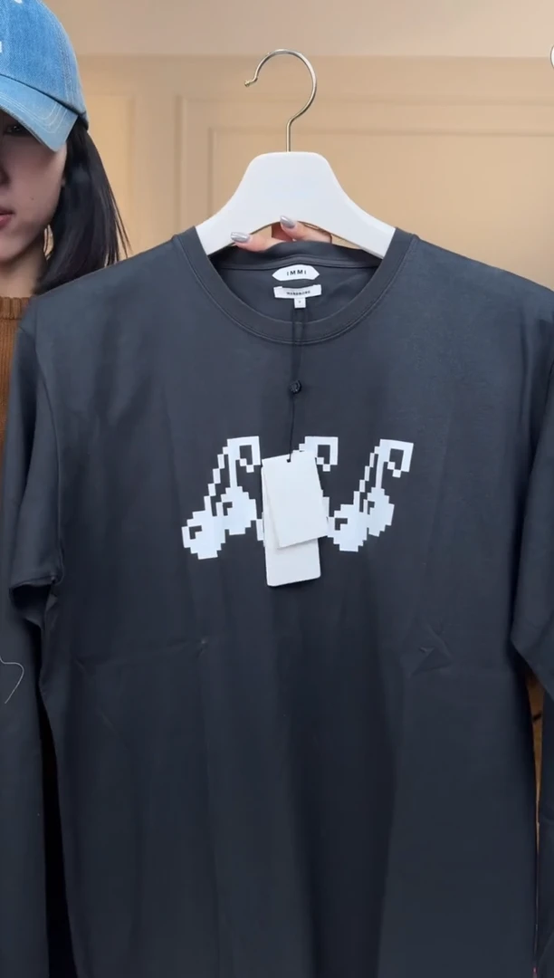 （设计师品牌）IMMI深灰色樱桃长袖1码