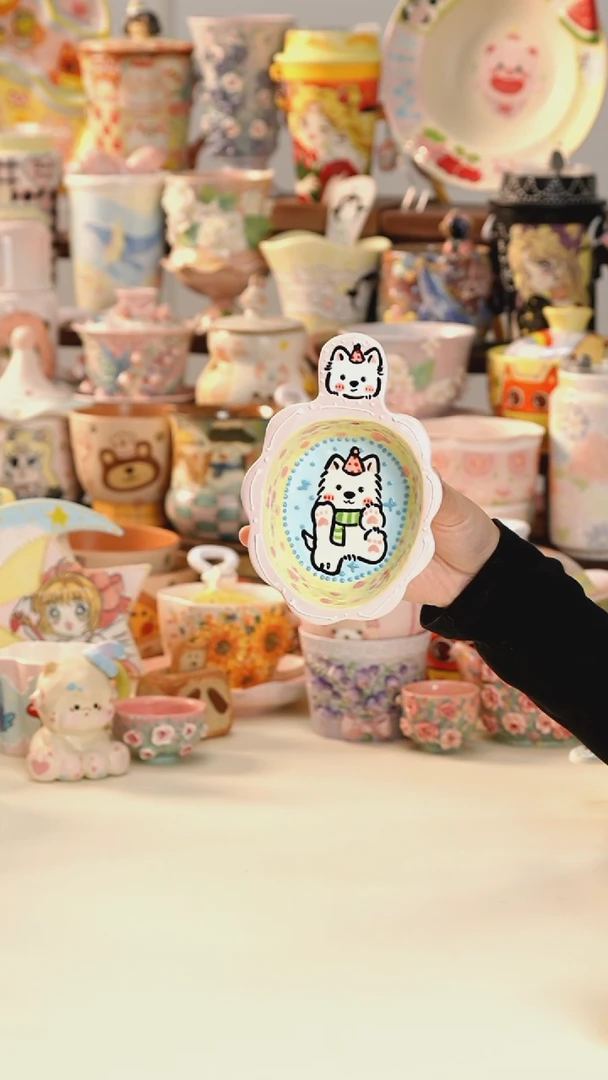 其他景德镇釉下彩手绘设计师款陶瓷