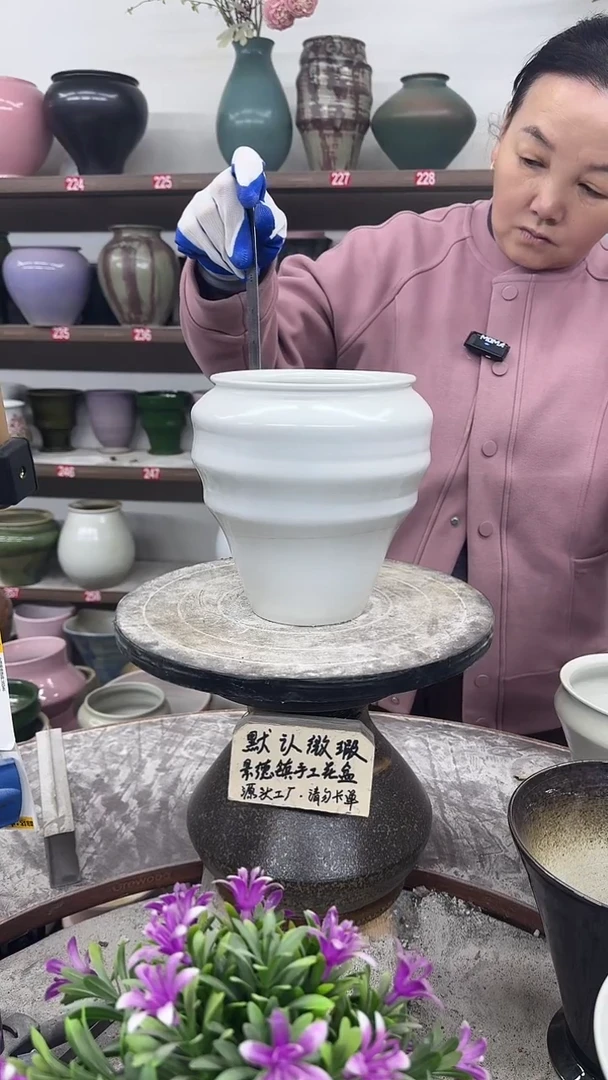 12-4-高19口14瑕-花盆