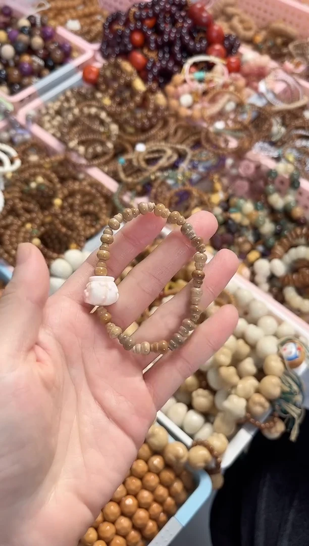 库克手串L*孬库克腰花楼兰葫芦搭配蜜罐手串