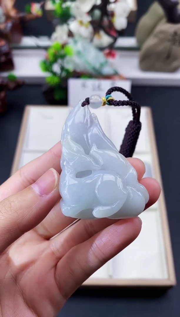 颈饰未镶嵌翡翠天然缅甸A货翡翠