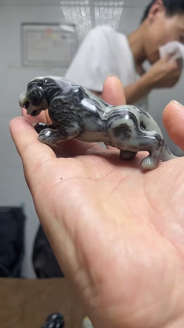 和田玉未镶嵌把件1