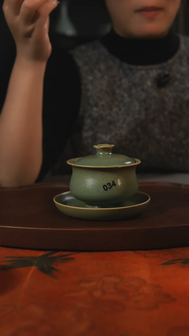 杯子柴烧 034汝州原产地原矿仿古老釉