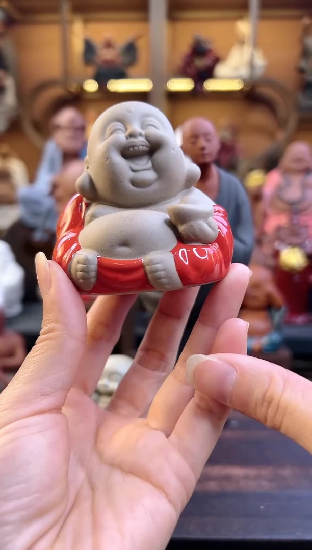 紫砂茶宠器闵紫砂茶宠摆件