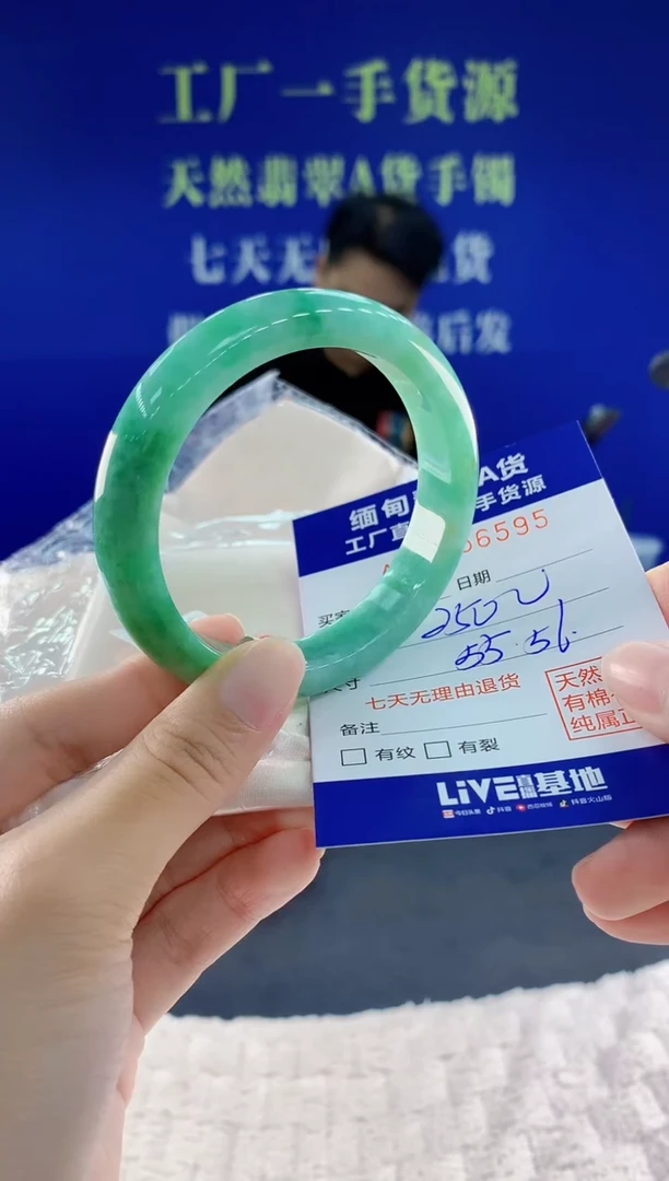 未镶嵌手镯翡翠95