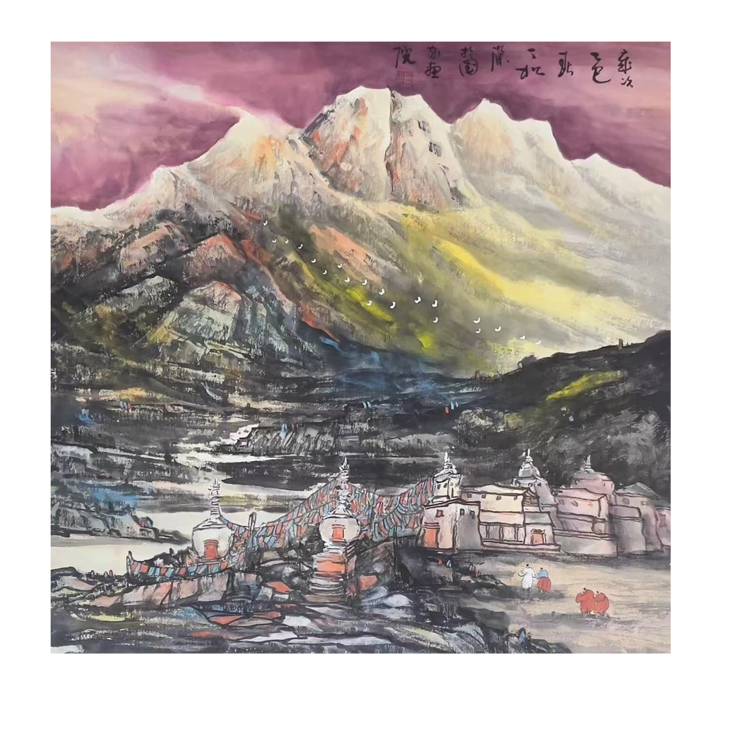 中国画都/丁松杰/甄选国画系列/绘画作品E386