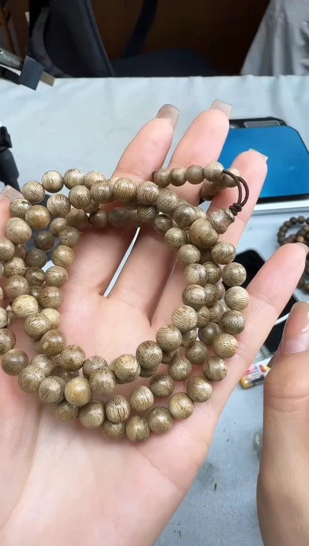 沉香手串0712沉香老料圆珠多圈多样性发一