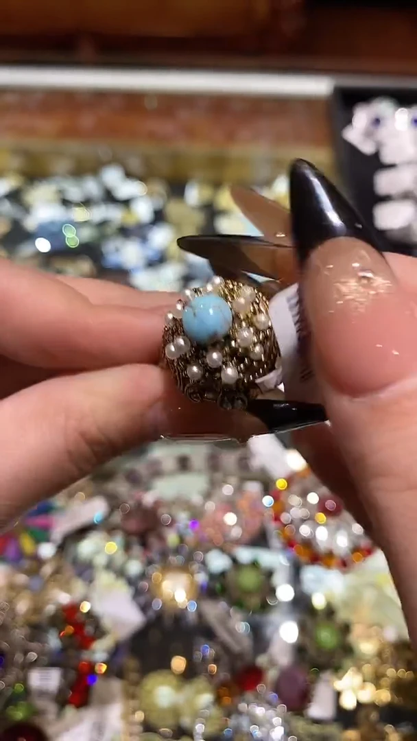 琉璃铜合金楚楚珠宝中古甄选不退换