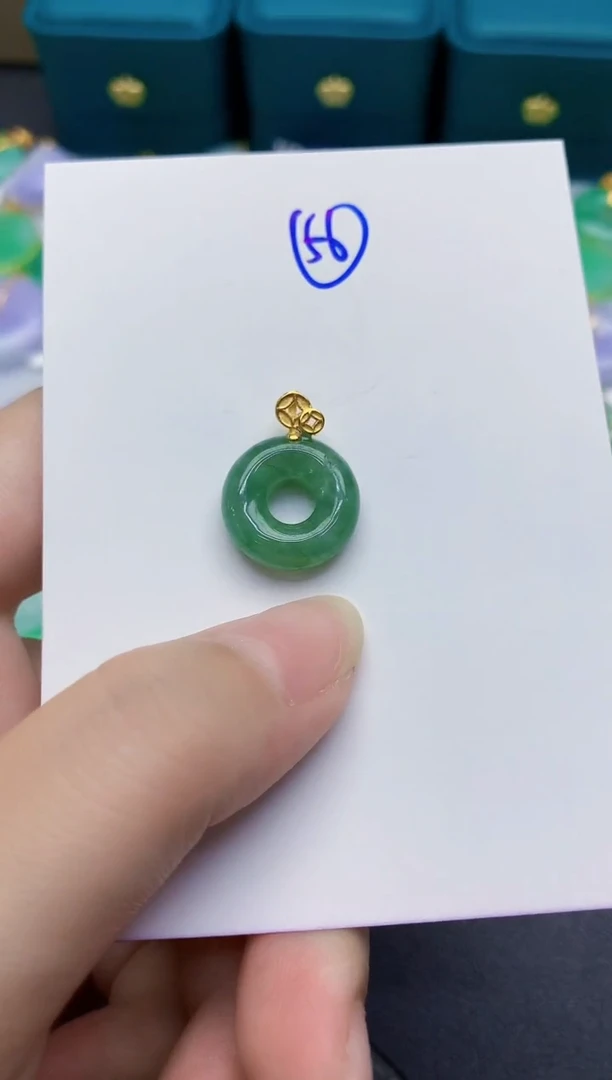 颈饰未镶嵌翡翠缅甸天然翡翠A货