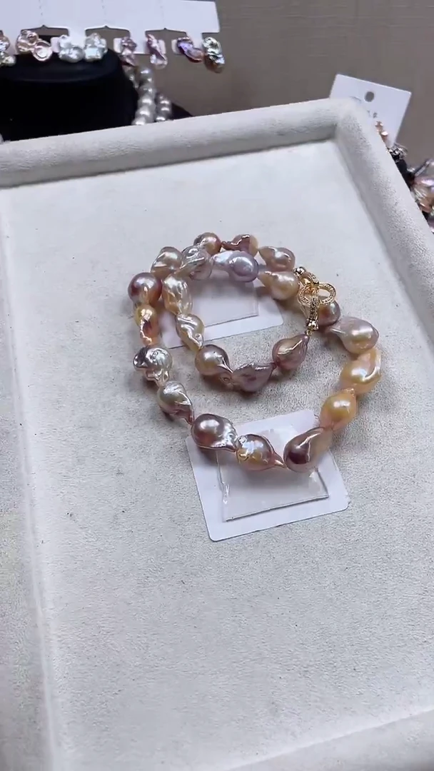 未镶嵌项链淡水珍珠【纯恬饰品】