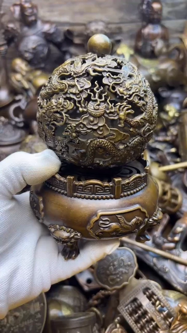 精美铜器，点击下单