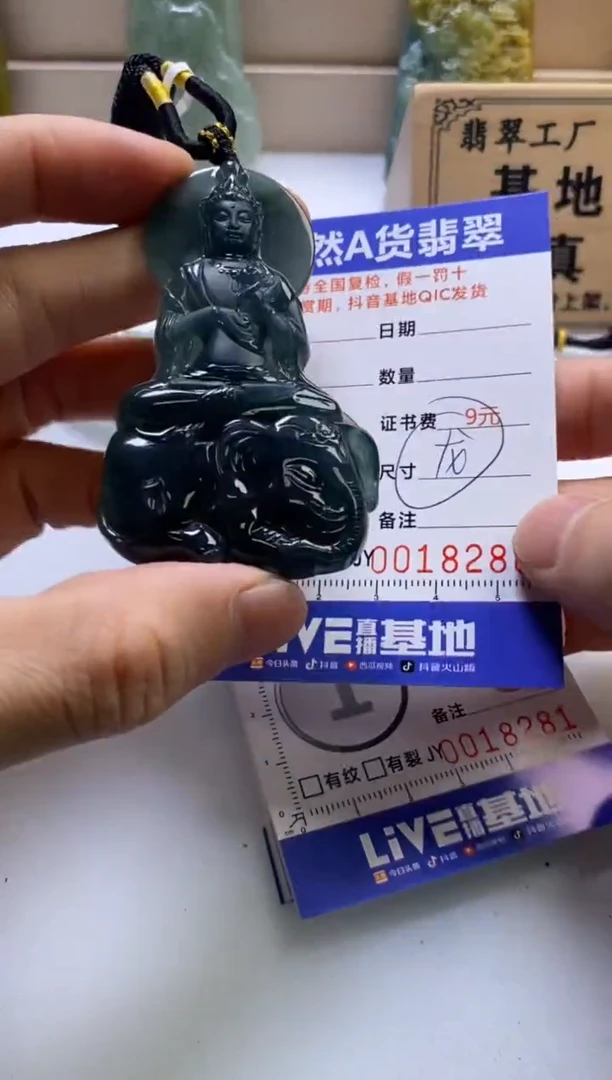 颈饰未镶嵌翡翠