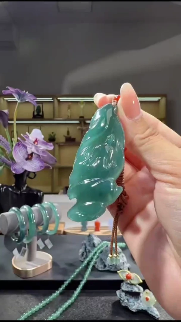 吊坠(不含链)未镶嵌翡翠悟道