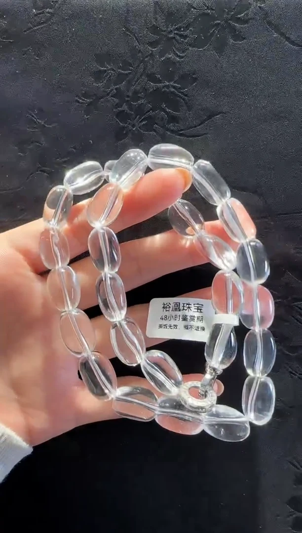 颈饰银S925镶嵌水晶珠宝原创直播间