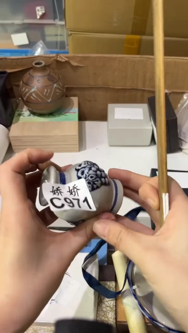 瓷片淡*971定向 淡茶