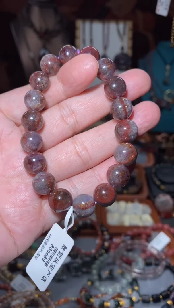 【闪购商品】水晶手串未镶嵌极光23