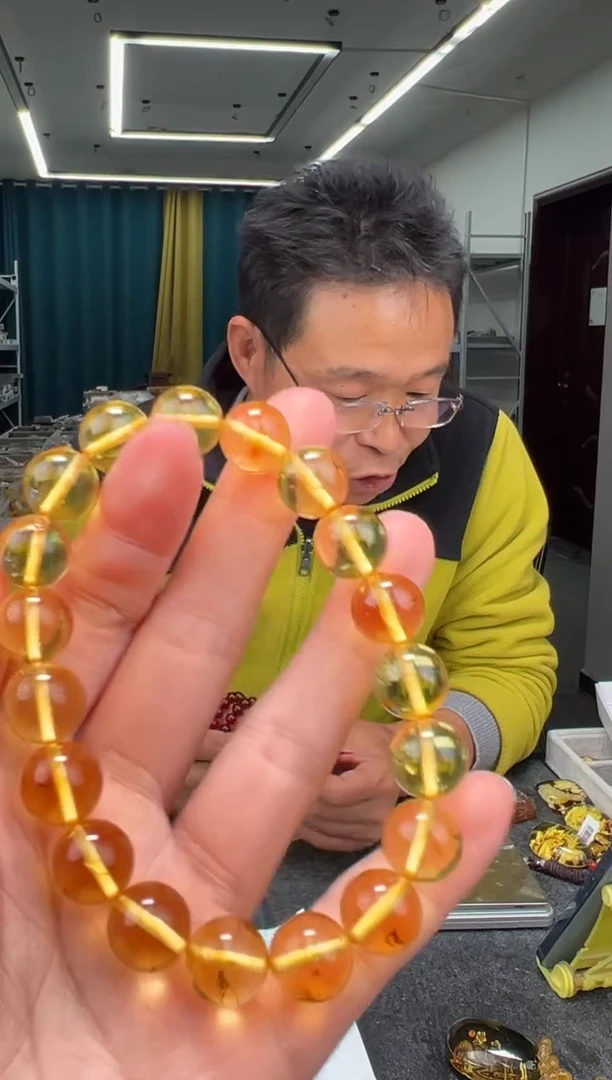 手链琥珀未镶嵌手串多样性拍一发一