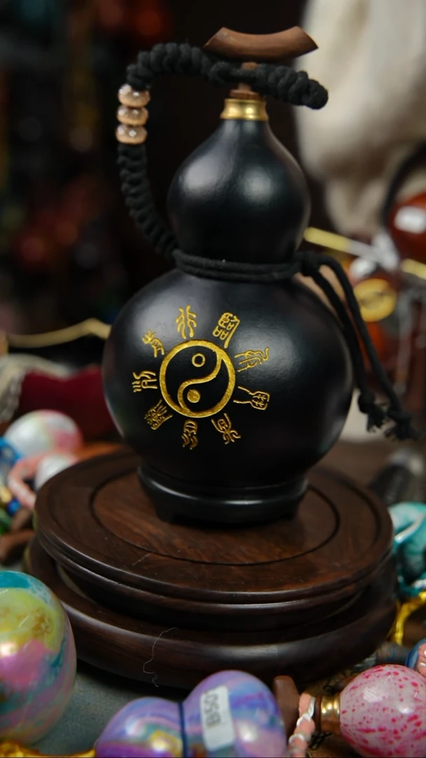 895号550ml左右非遗大漆酒葫芦