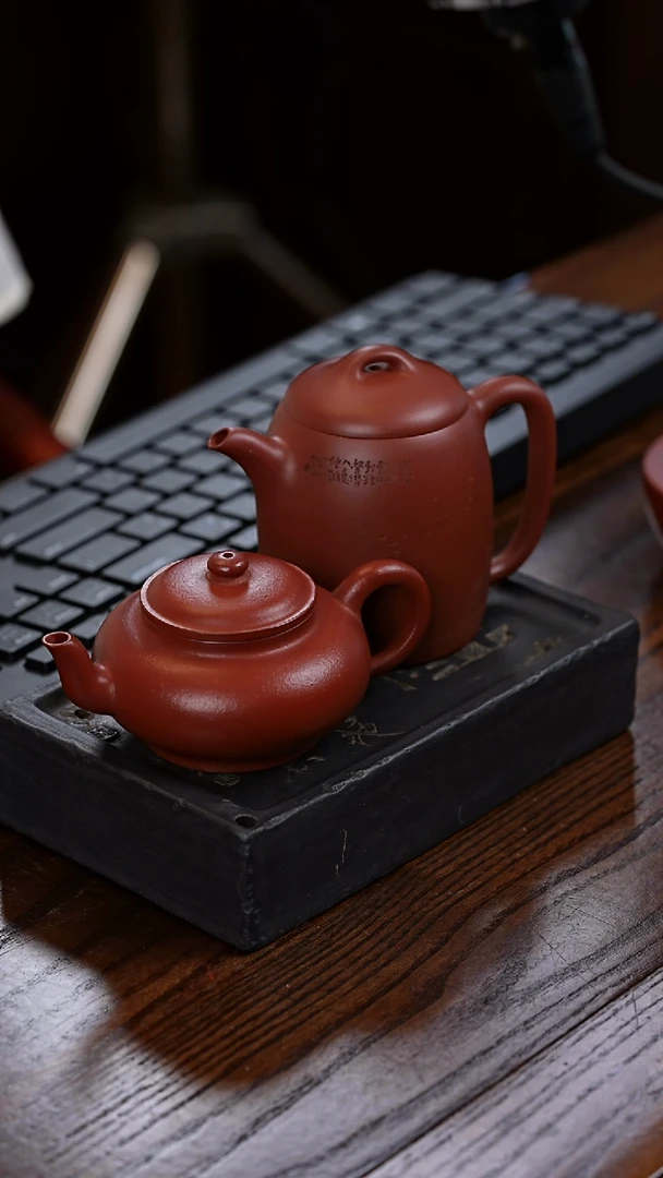 茶壶紫砂端把  全手工 无添加