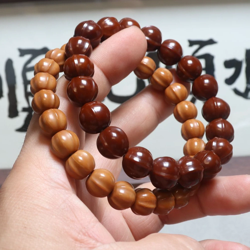 【鲨鱼背】猴头核桃手串 新手练手体验款 小微黑点微微瑕不影响走色