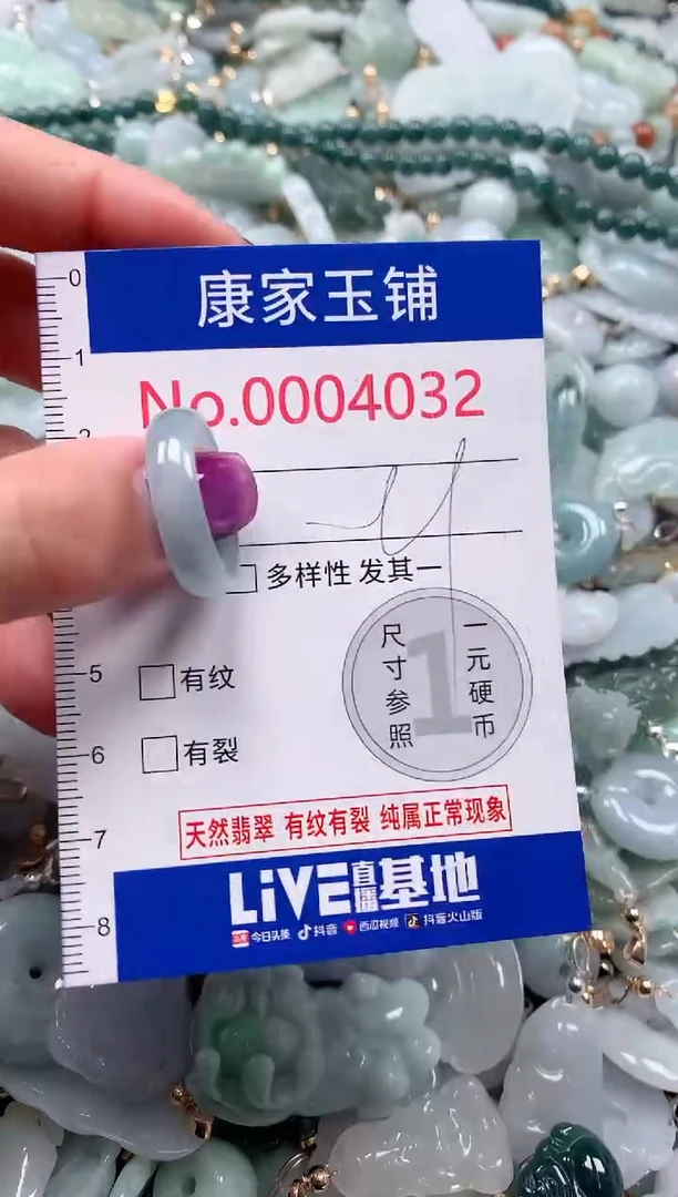颈饰未镶嵌翡翠4032