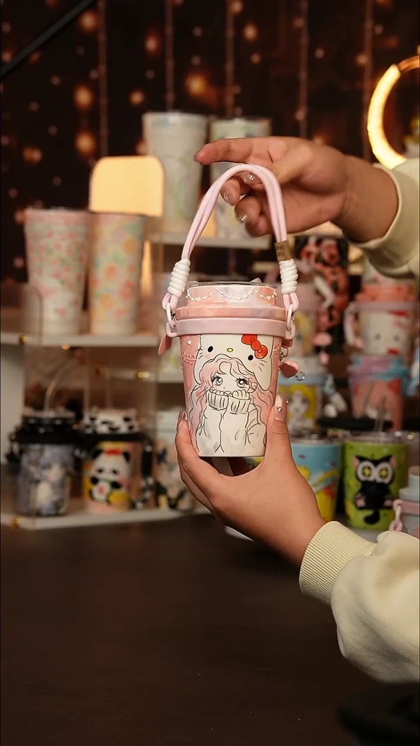 （玉泥）景德镇手工手绘文创陶瓷杯