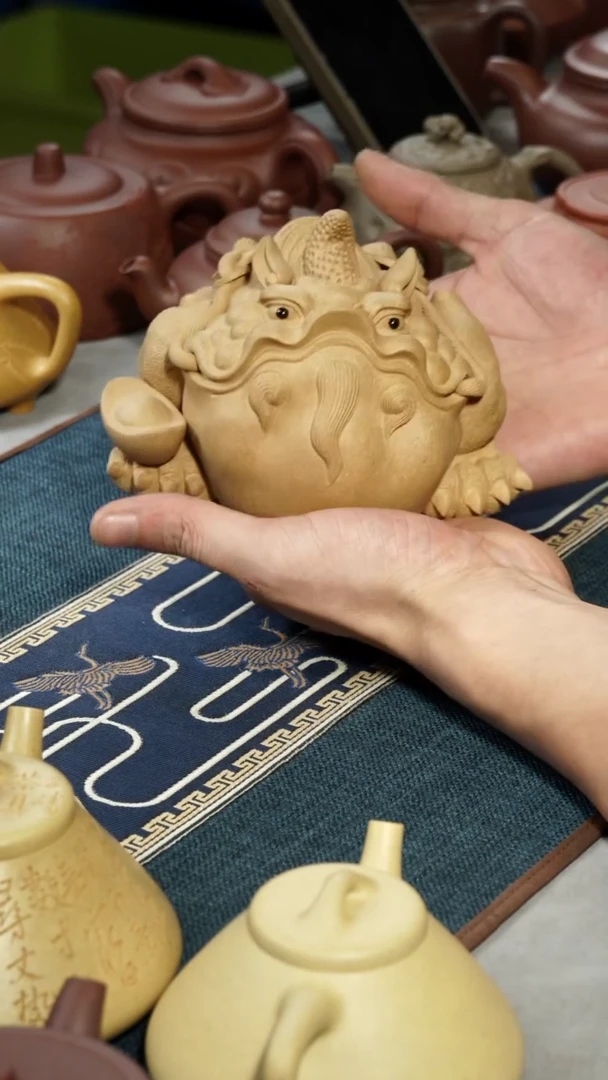 【闪购商品】紫砂茶壶小金蟾金蟾