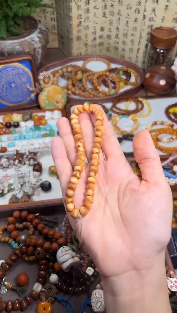 柏木（崖柏）手串/手链陈化崖柏大肠素串