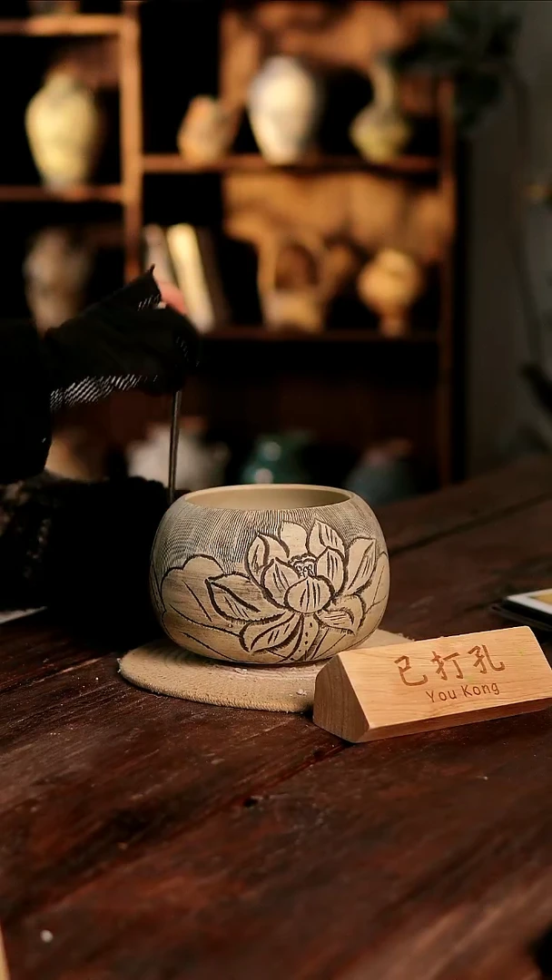 摆件3-26高13口12误差2已打孔