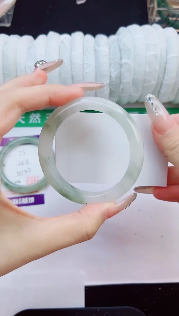 未镶嵌手镯石英质玉74-56/57