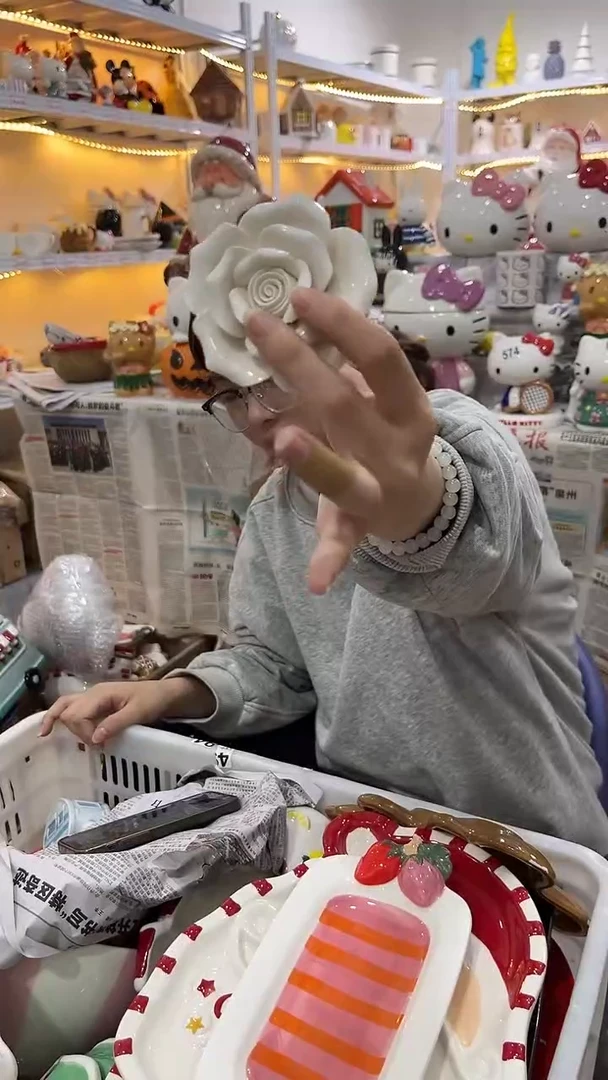 手工艺品琉璃满28包邮 微瑕陶瓷不退不换