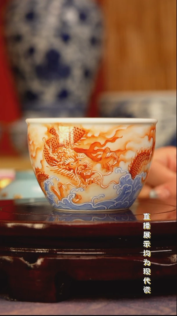 景德镇手工手绘陶瓷杯