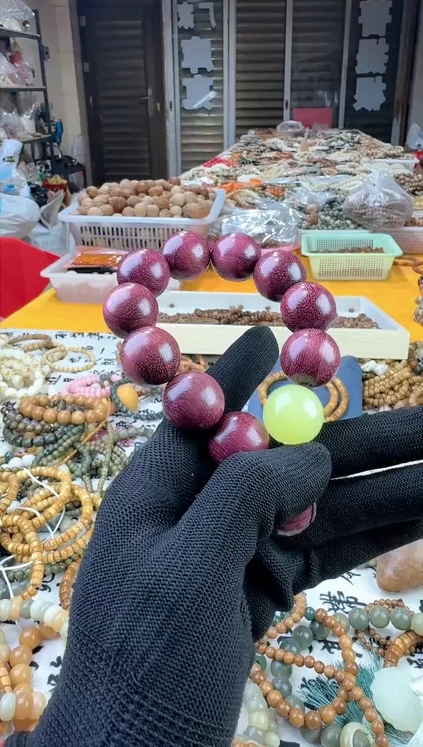 【闪购商品】紫心苏木(紫罗兰木)手串/手链19紫苏木单圈