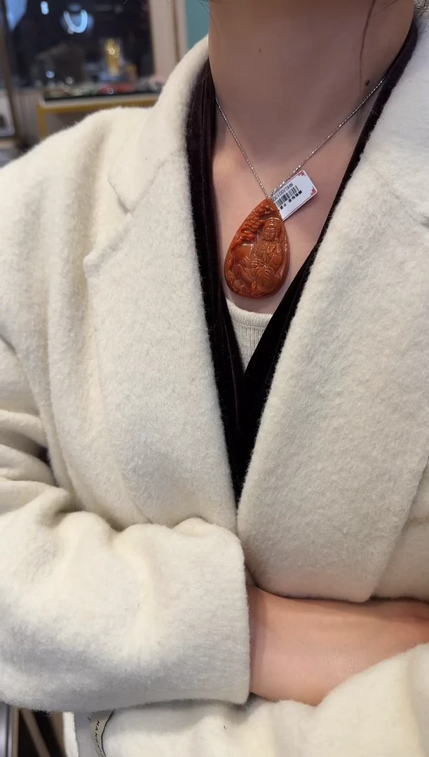 吊坠(不含链)未镶嵌南红玛瑙多样性发一