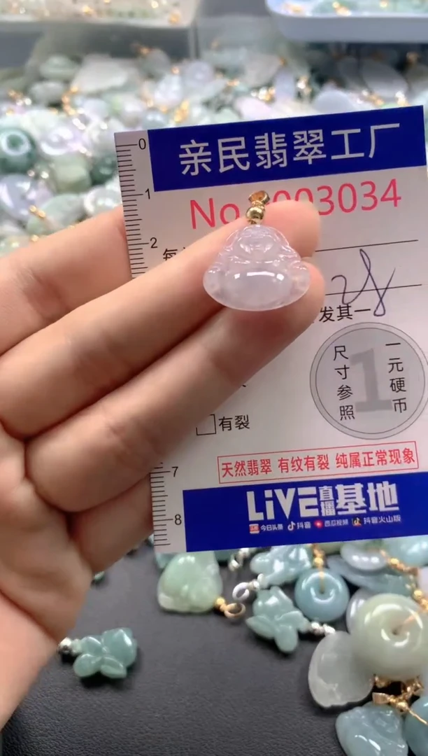 颈饰未镶嵌翡翠3034