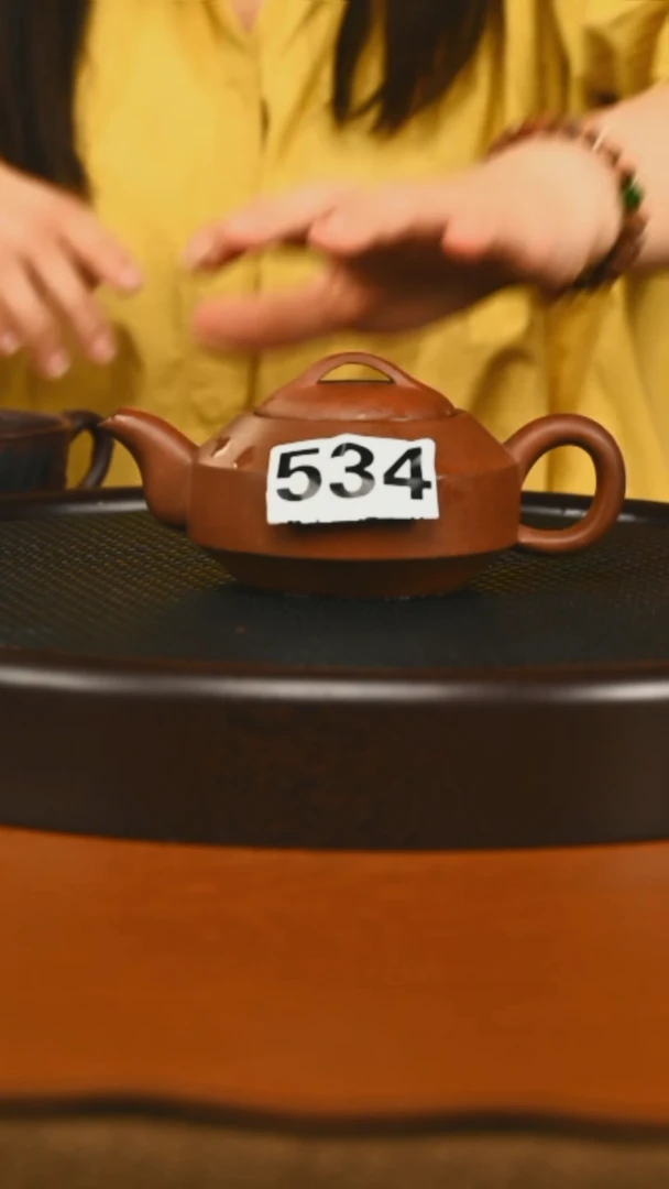 茶壶紫砂宜兴原矿手工制作53.5