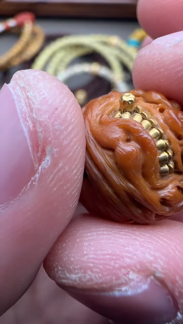 【闪购商品】猴头核桃吊坠猴头单籽