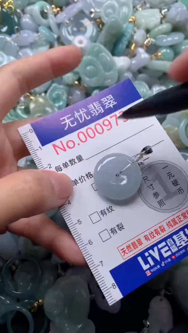 颈饰未镶嵌翡翠9734