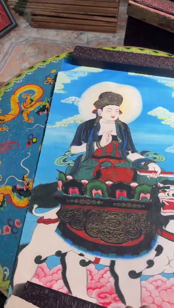 卷轴画东东唐卡tk16