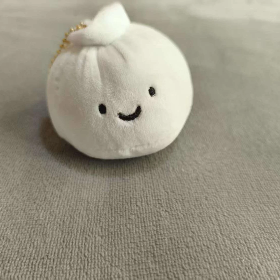 可爱笑脸小笼包挂件