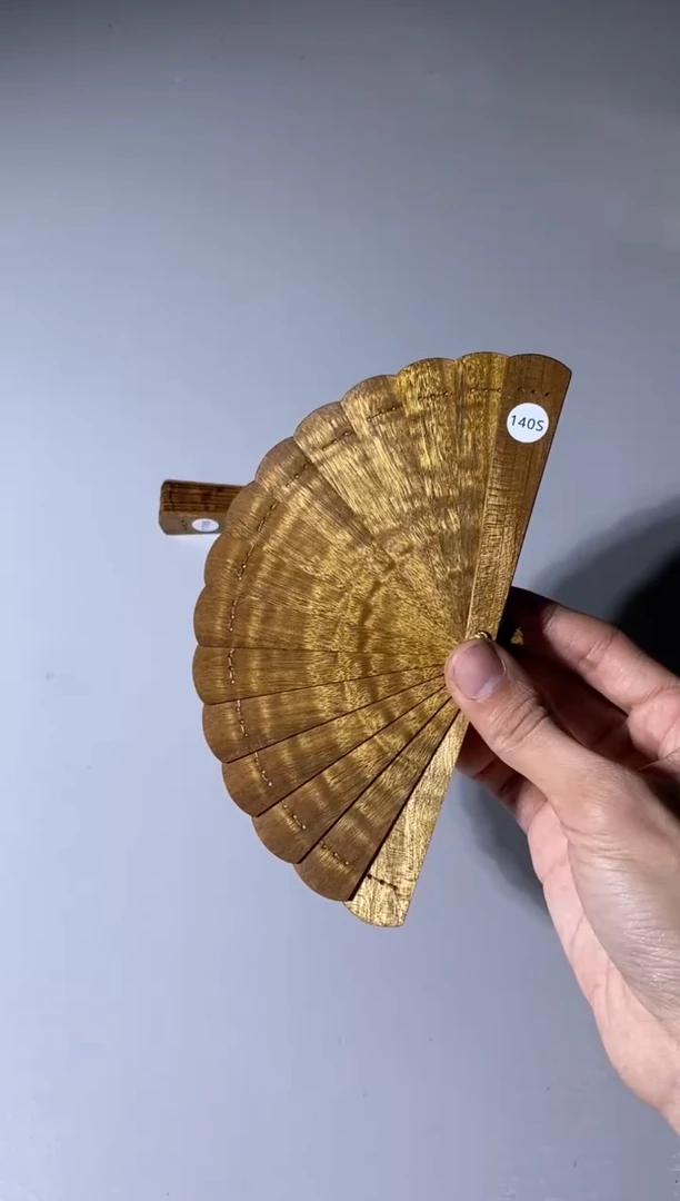 【闪购商品】金丝楠140号10cm金丝楠迷你扇