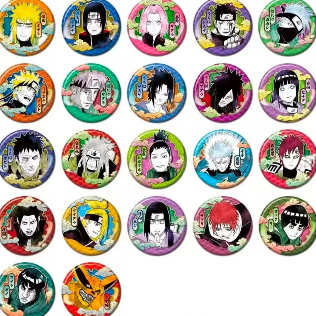 【日谷  默认官瑕】JF2025火影忍者原画吧唧盲盒（代拆）