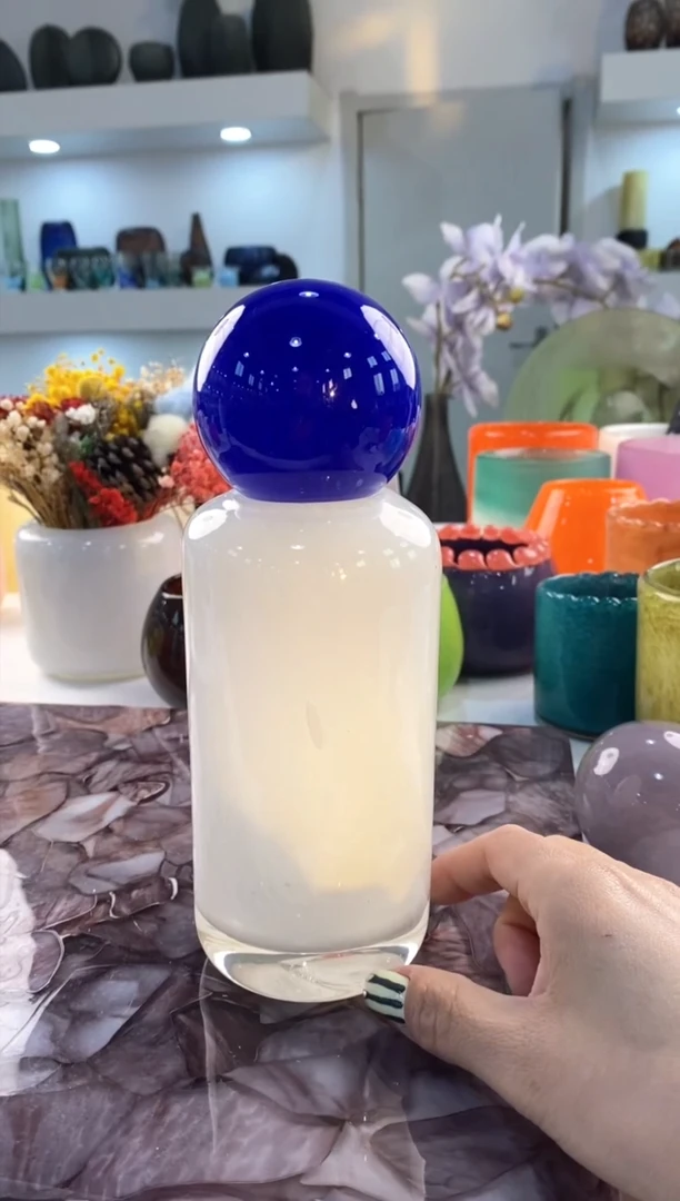 【闪购商品】琉璃慕忆家花瓶一套