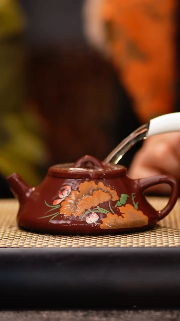 LJ45老紫泥 石瓢（荷花）