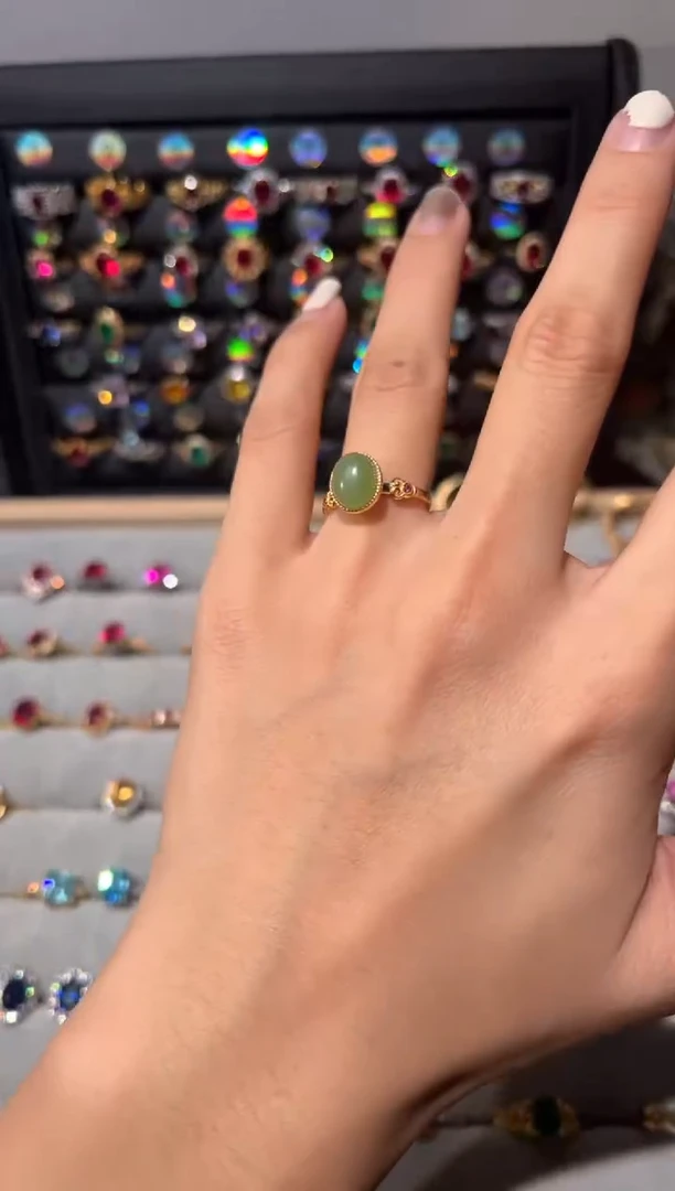 【闪购商品】和田玉戒指未镶嵌0000