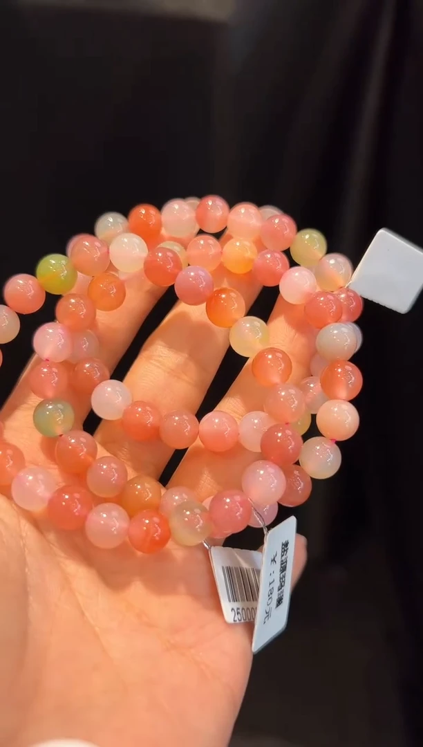 玛瑙/玉髓手链未镶嵌手串多样性发一条