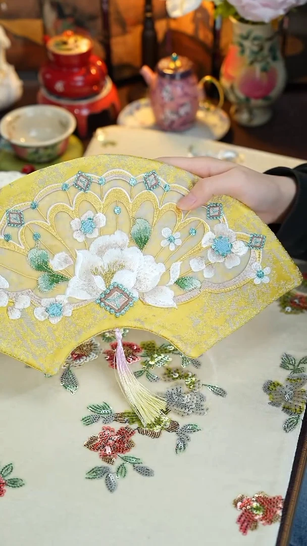 景德镇大乔推荐好物 扇子茶席