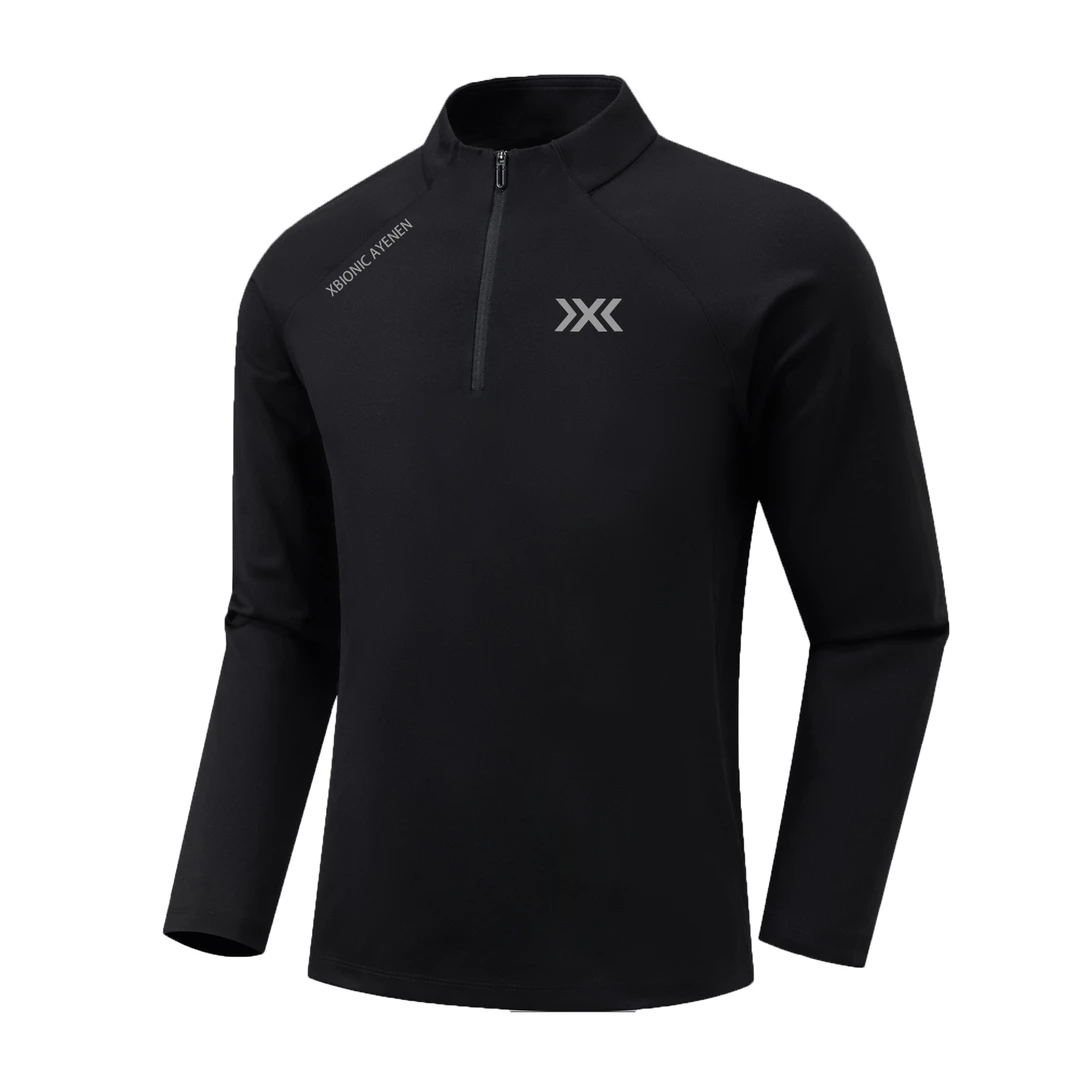 【XBIONIC AYENEN】A 速干立领长袖免烫处理运动T恤透气男士男款