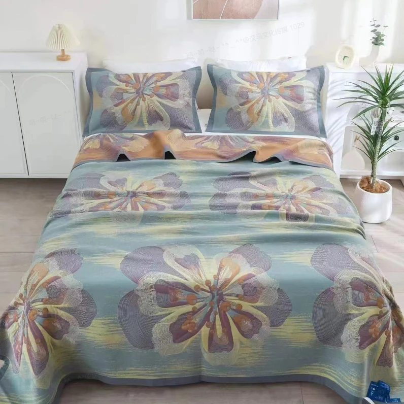 恒温纱布盖毯四季毯--妙颜200*240