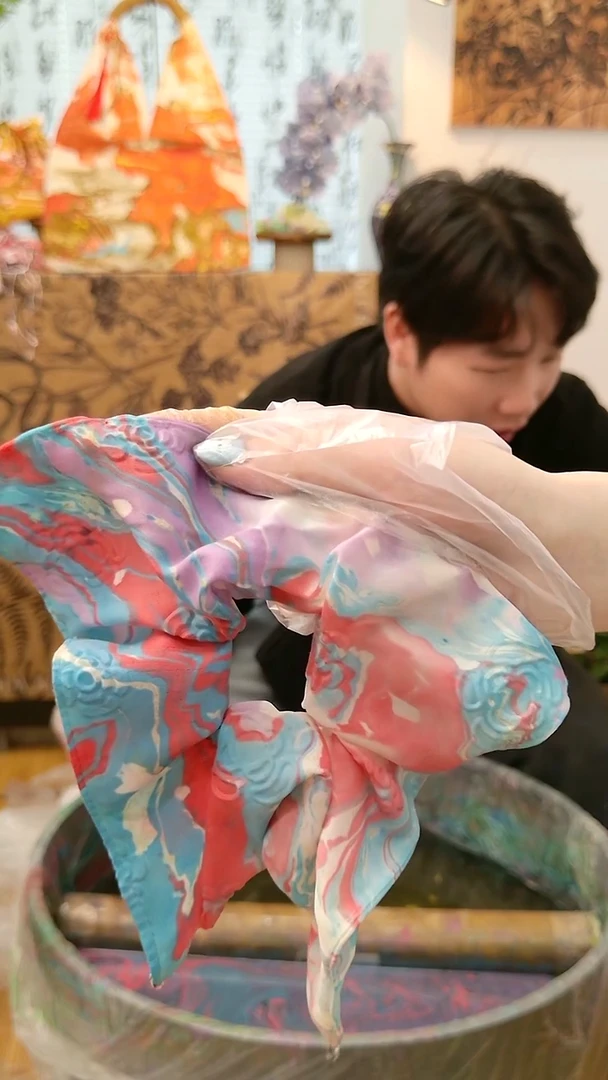 天然漂漆发圈不退不换喜欢再拍